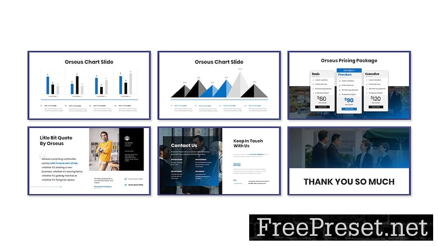 Orseus Business Presentation Google Slide Template M4VCDDA