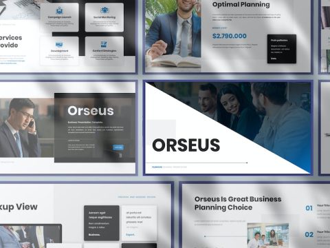 Orseus Business Presentation Google Slide Template M4VCDDA