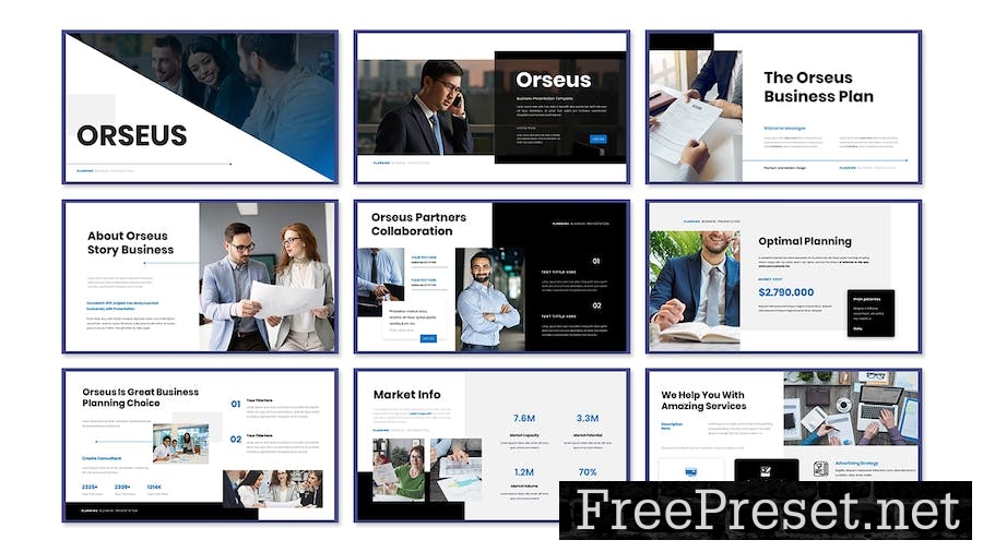 Orseus - Business Presentation Keynote Template D2AHRP8