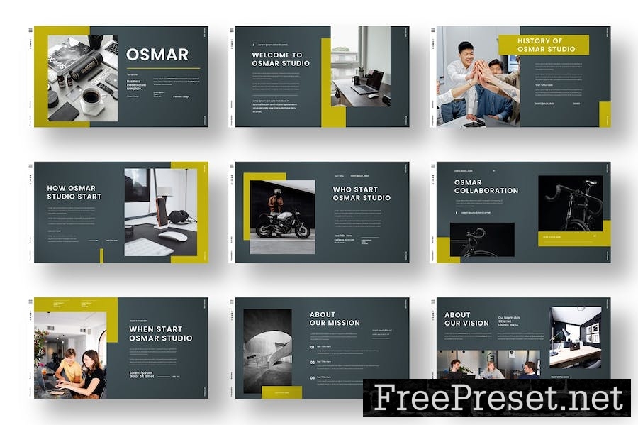 Osmar – Business Keynote Template FM2YYS5