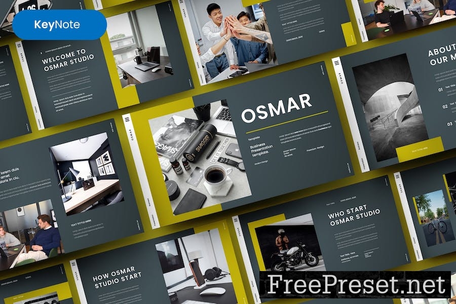 Osmar – Business Keynote Template FM2YYS5