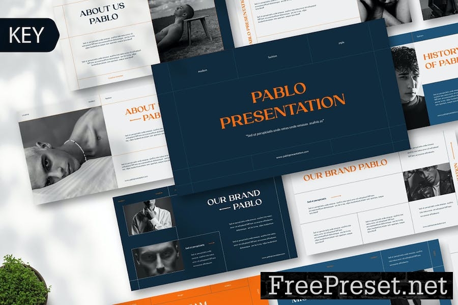 Pablo Creative Keynote Template VCGZHZT