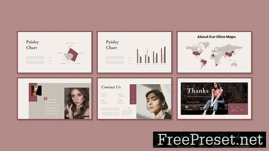 Paisley - Business Presentation Keynote Template D4LTFZE