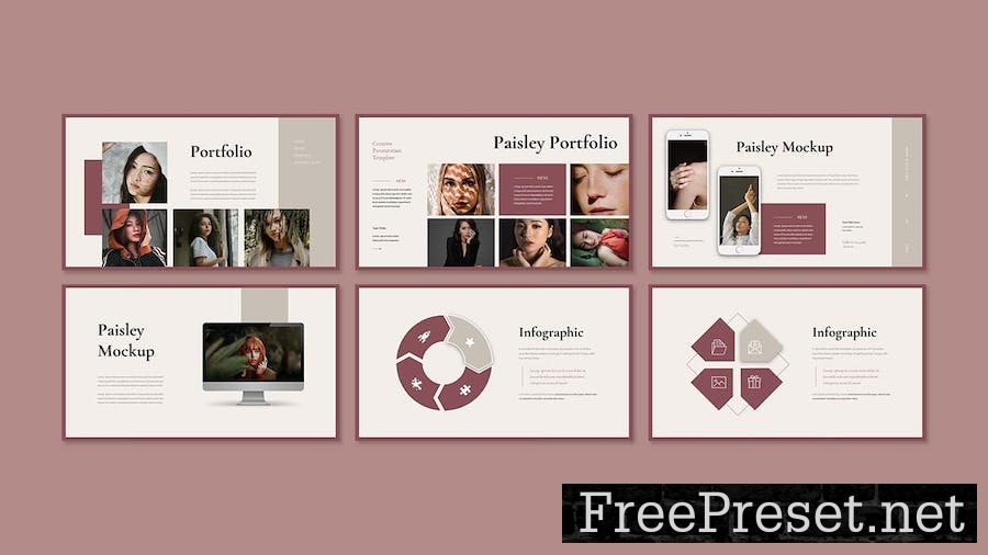 Paisley - Business Presentation Keynote Template D4LTFZE