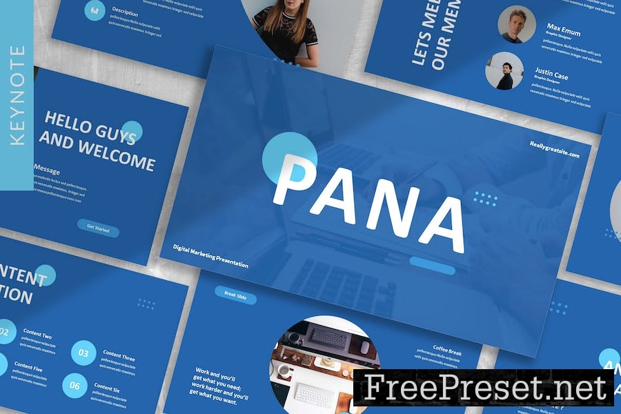 Pana - Business Keynote Template WFFF3DM