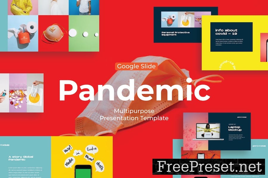 Pandemic - Google Slide Template UT23RAZ