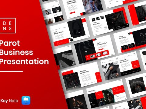 Parot – Business Keynote Template 5YQMPEN