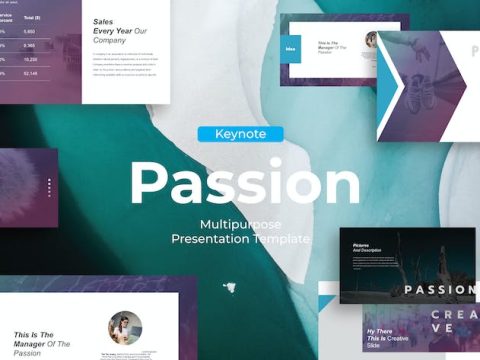 Passion - Keynote Template K43VNGD