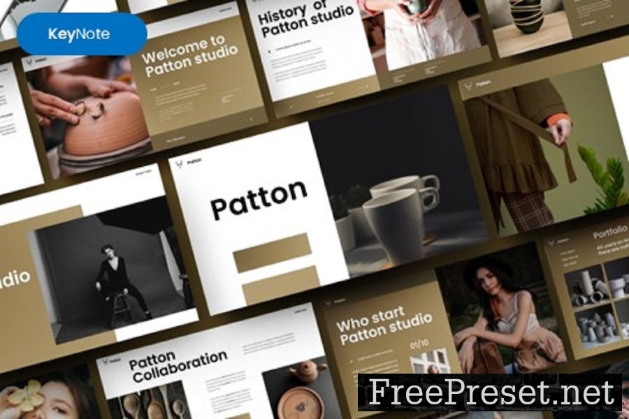 Patton – Business Keynote Template GG7FWDL