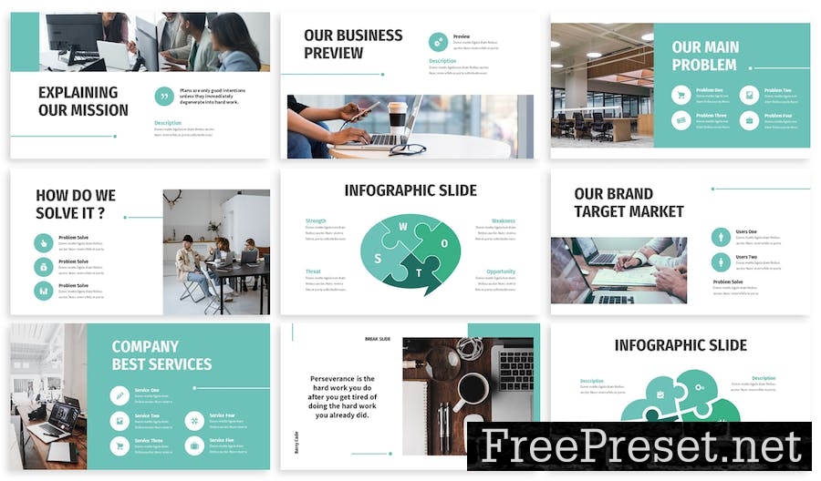 Pavy - Business Google Slide Template