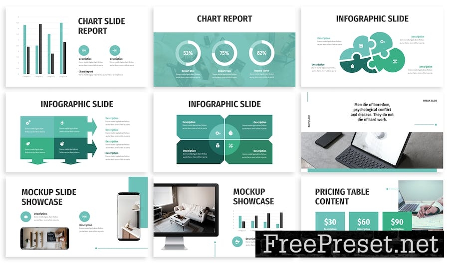 Pavy - Business Powerpoint Template H8UABHM