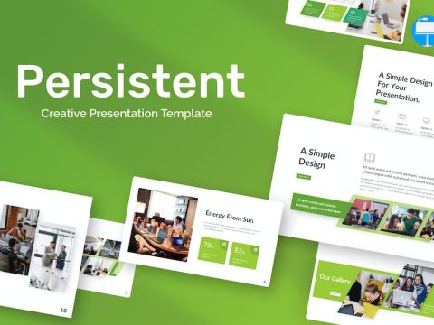 Persistent Green Creative Business Keynote