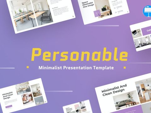 Personable Minimalist Keynote Template DZ7GW9U