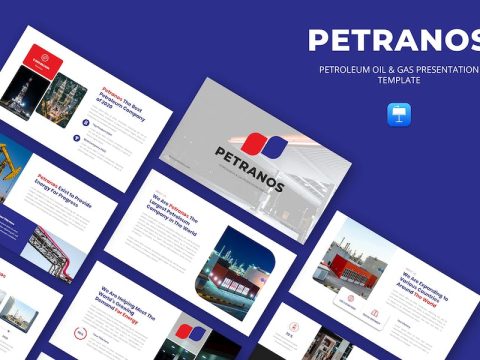 Petranos - Petroleum Oil & Gas Keynote Template 3422A7L