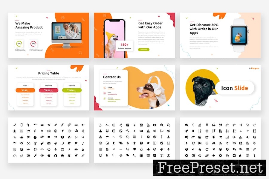 PETYNA - Pet Care & Breeding Keynote Template MPJJLVC