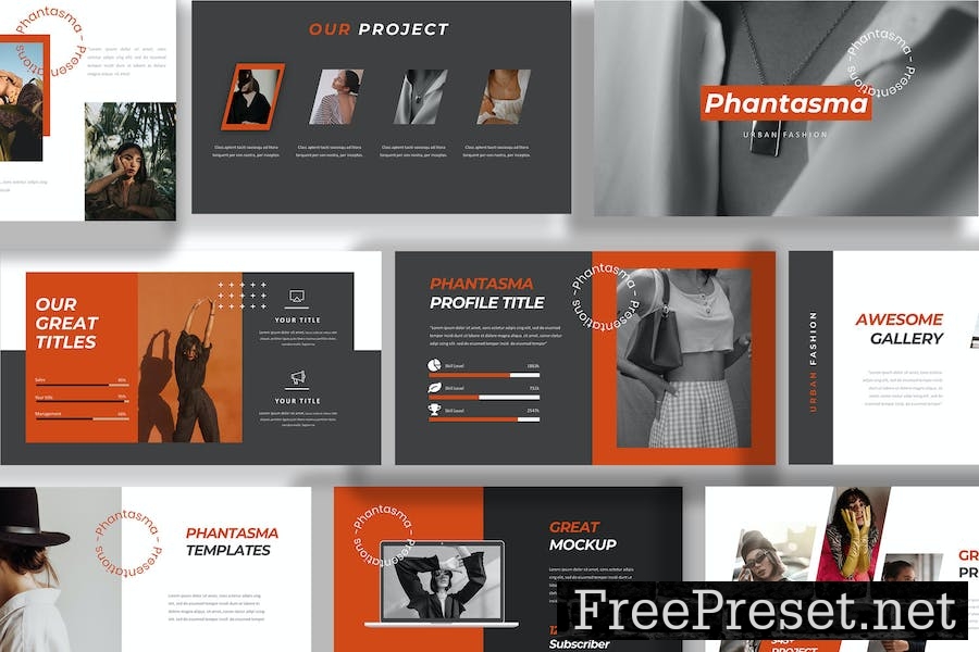 Phantasma - Powerpoint Template 4E3KLJC