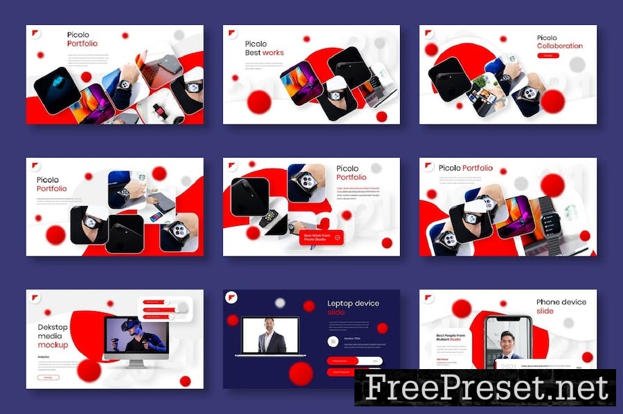 Picolo – Business Keynote Template 74HQ9UM