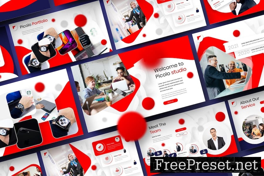 Picolo – Business Keynote Template 74HQ9UM