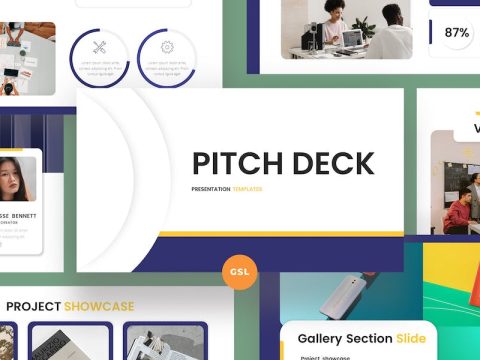 PITCH DECK Google Slides Template 65GXGT3