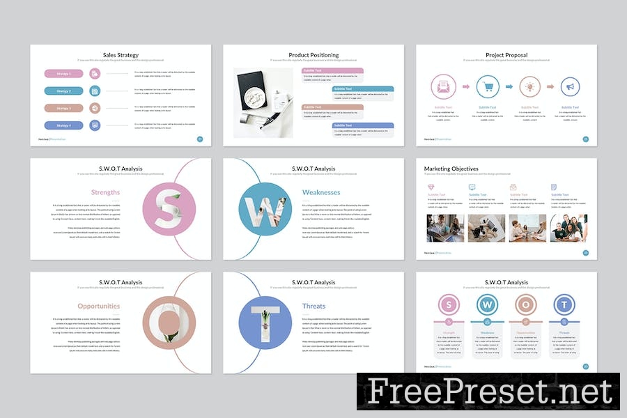 Pitch Deck Google Slides Template E99PX2F