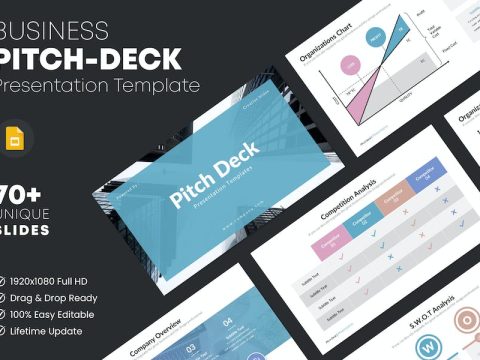 Pitch Deck Google Slides Template E99PX2F