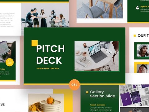 PITCH DECK Google Slides Template EA94K2U