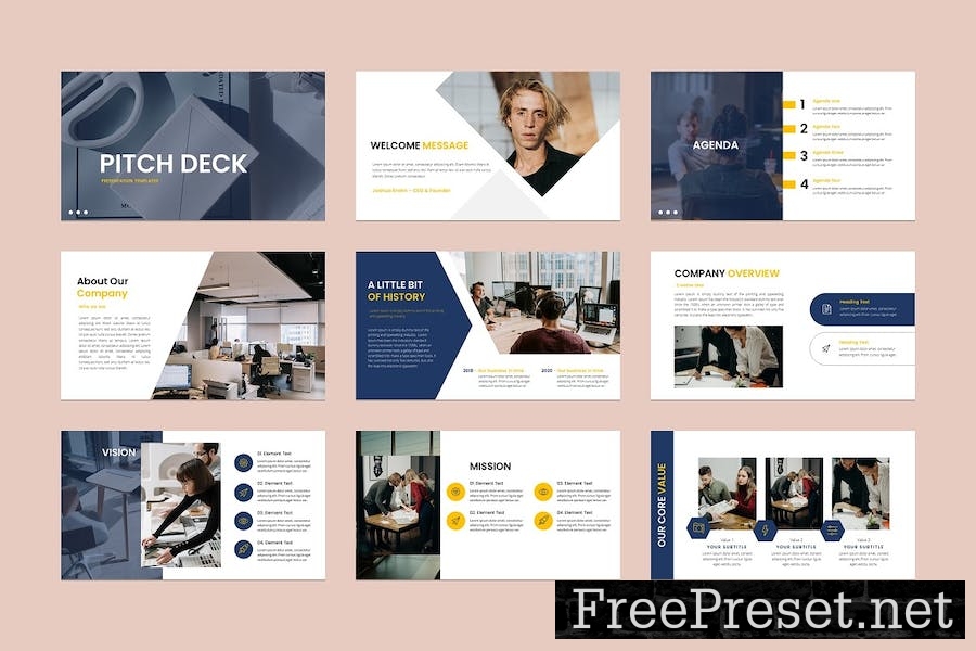 PITCH DECK Keynote Template 6JJWG8K