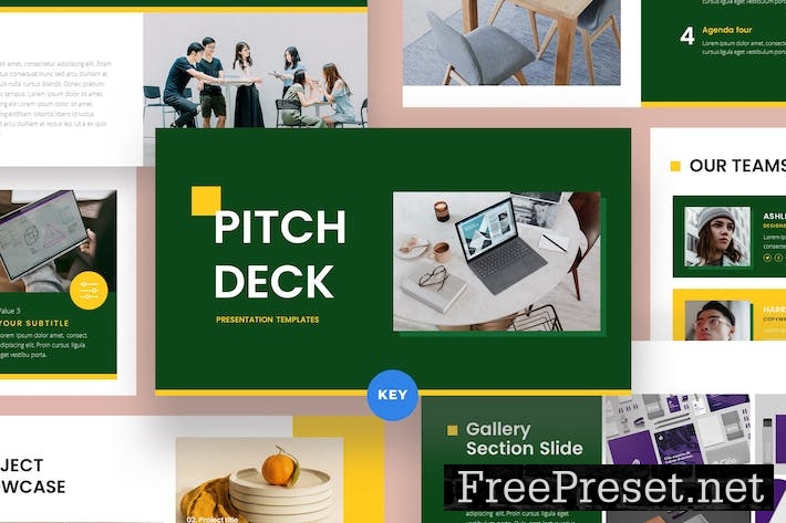 PITCH DECK Keynote Template 76XZRVY