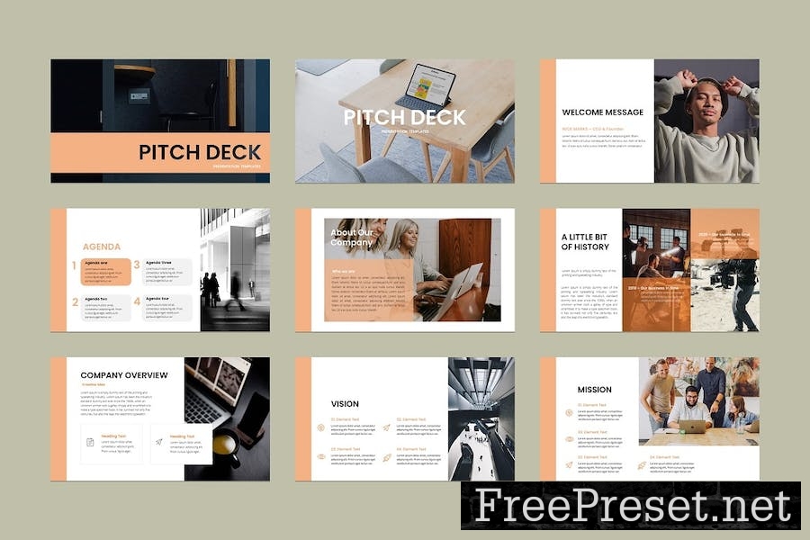 PITCH DECK Keynote Template ELHTTHP