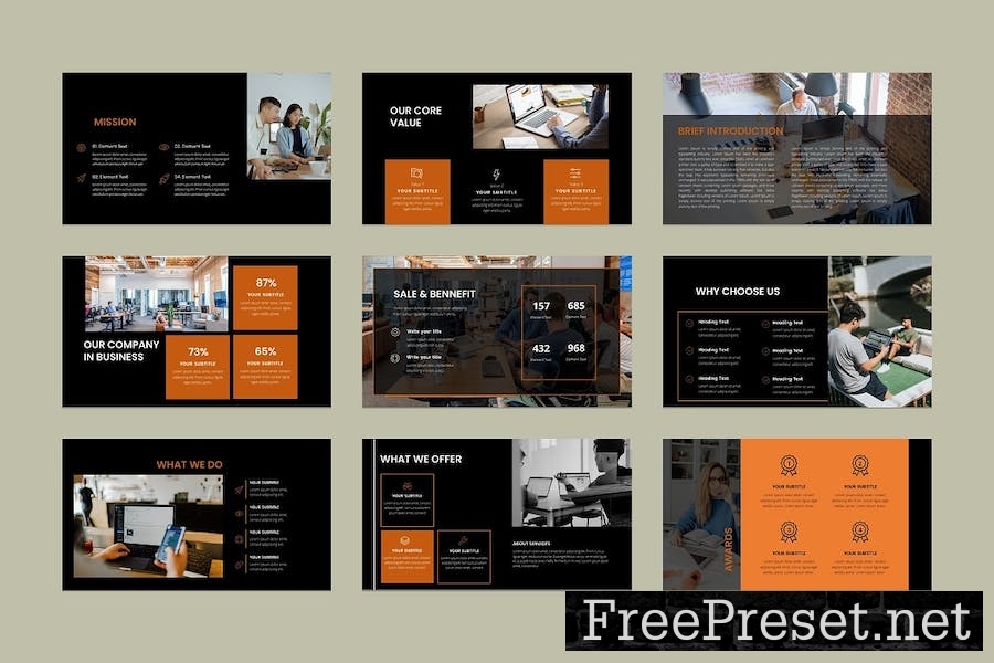 PITCH DECK Keynote Template F67ZBCG