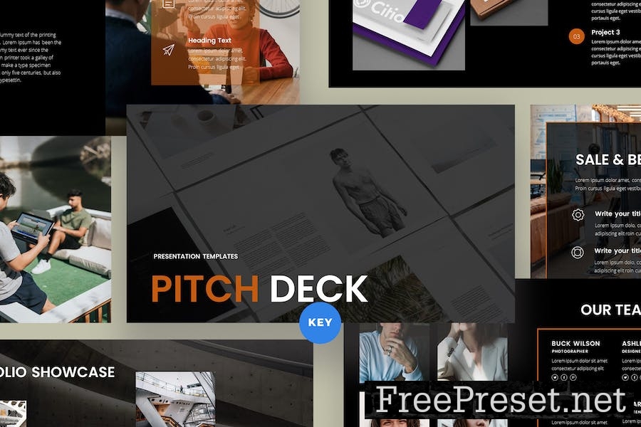 PITCH DECK Keynote Template F67ZBCG