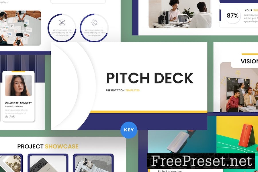 PITCH DECK Keynote Template M5P44LH