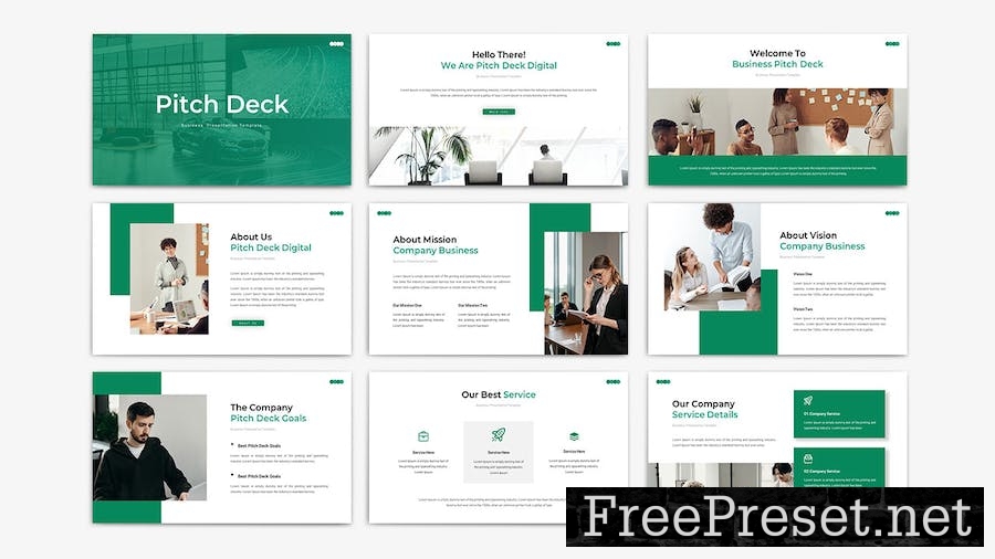 Pitch Deck - Keynote Template M88FL6Y