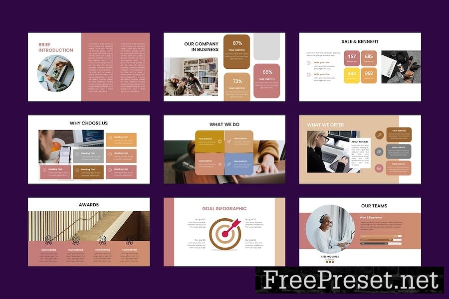 PITCH DECK Keynote Template VUB26PU