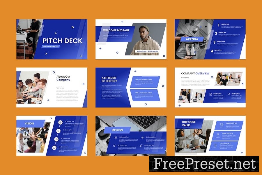 PITCH DECK Keynote Template XW2769F