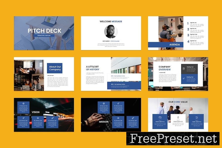 PITCH DECK Keynote Template ZNCQC5S