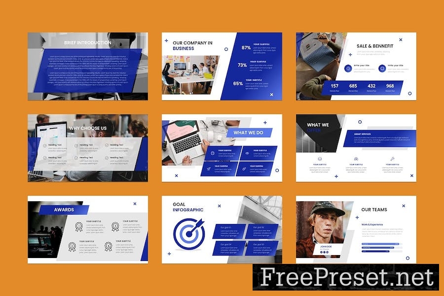 PITCH DECK PowerPoint Template CWDHCCY