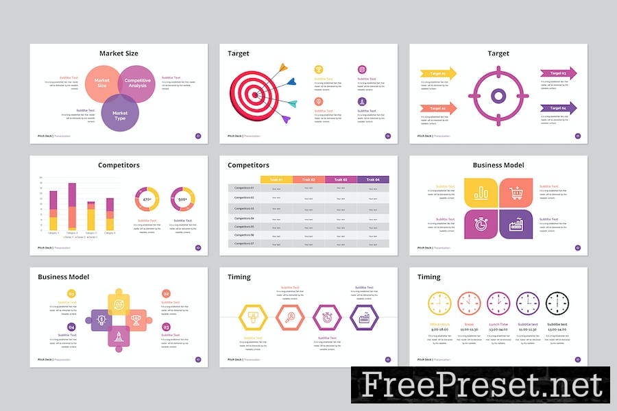 Pitch Deck - PowerPoint Template G6MPB6N