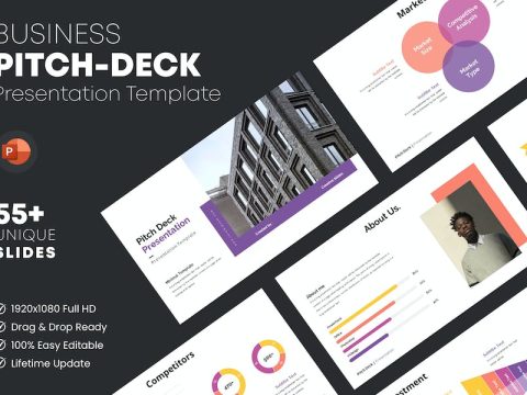 Pitch Deck - PowerPoint Template G6MPB6N