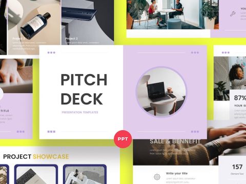 PITCH DECK PowerPoint Template SVLTX9Q