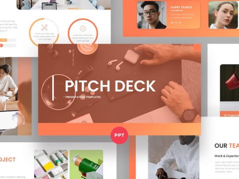 PITCH DECK PowerPoint Template YN7GYJ3