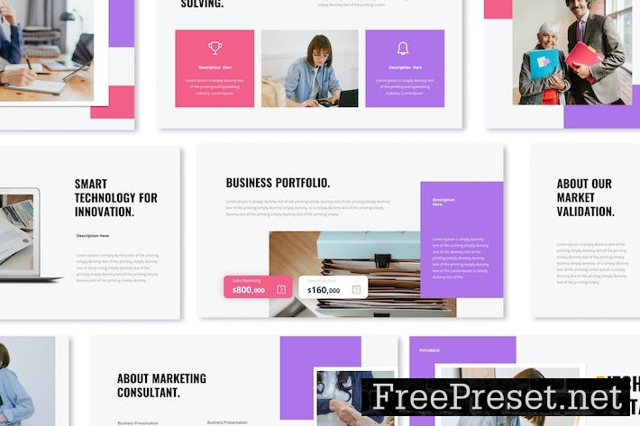 Pitchdeck Keynote Presentation Template HHZCZ57