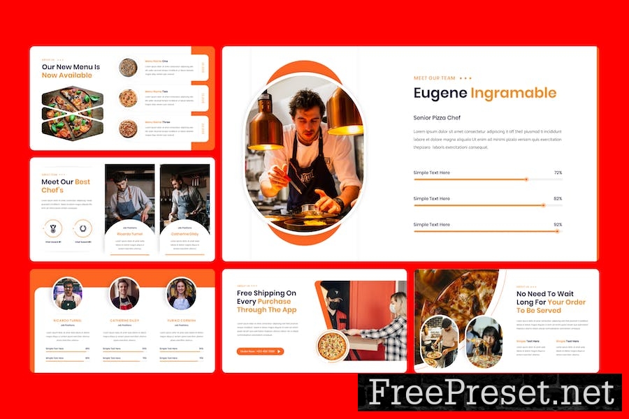 Pizaro - Pizza Keynote Template CJ3MSJE