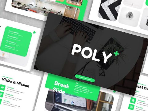 Poly - Business Keynote Template 2PBB5HG