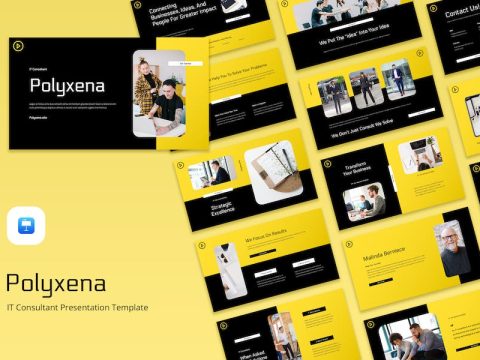 Polyxena - IT Consultant Keynote Template HMQKDZ2