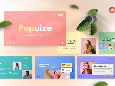 Popuize - Multipurpose Powerpoint Template 77WEEND