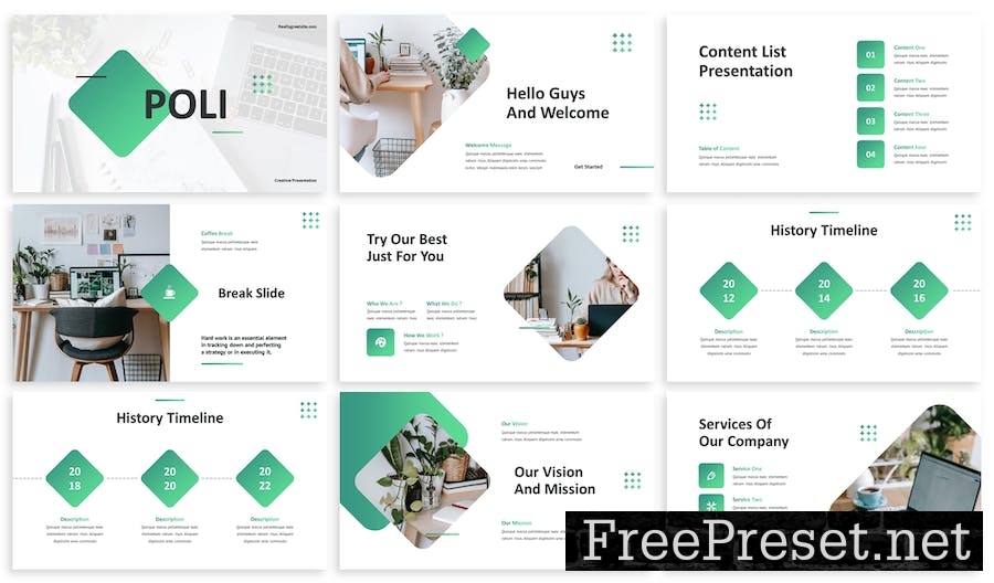 Pori - Business Keynote Template 67GBHYE