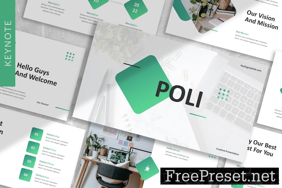 Pori - Business Keynote Template 67GBHYE