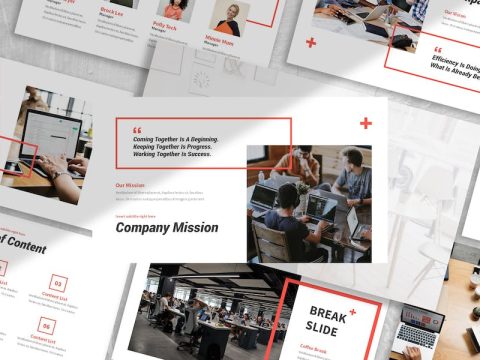 Port - Business Keynote Template 63VB8WL