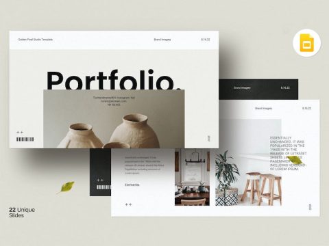 Portfolio Prsentation Template 9XM5KN2